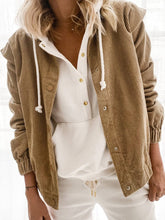 Women's Coats Loose Lapel Button Long Sleeve Cardigan Coat