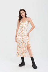 Floral Slip Midi Dress