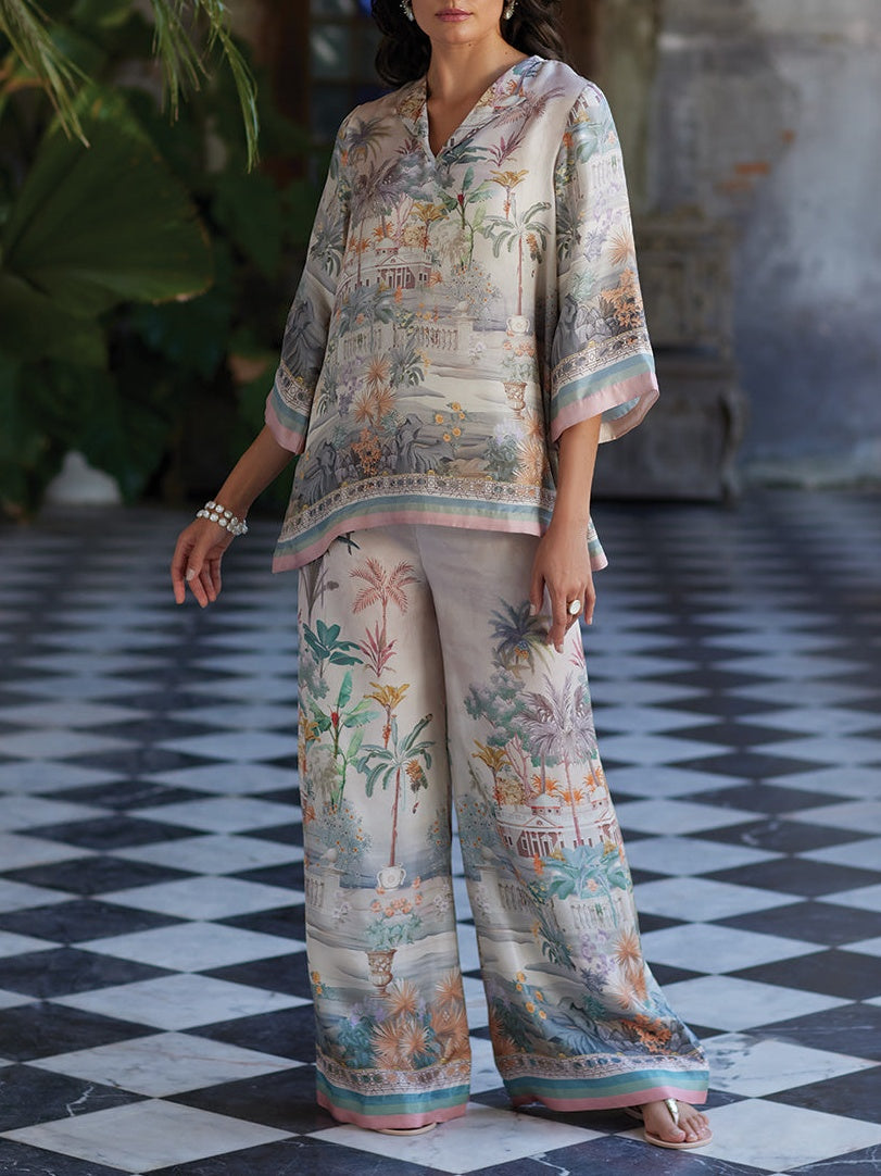 Digital Print Bell Sleeves Set