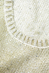 Sleeveless Open Knit Top