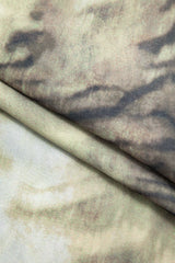 Tiger Print Button Up Collar Long Sleeve Shirt