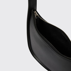 Black Asymmetric Shoulder Bag