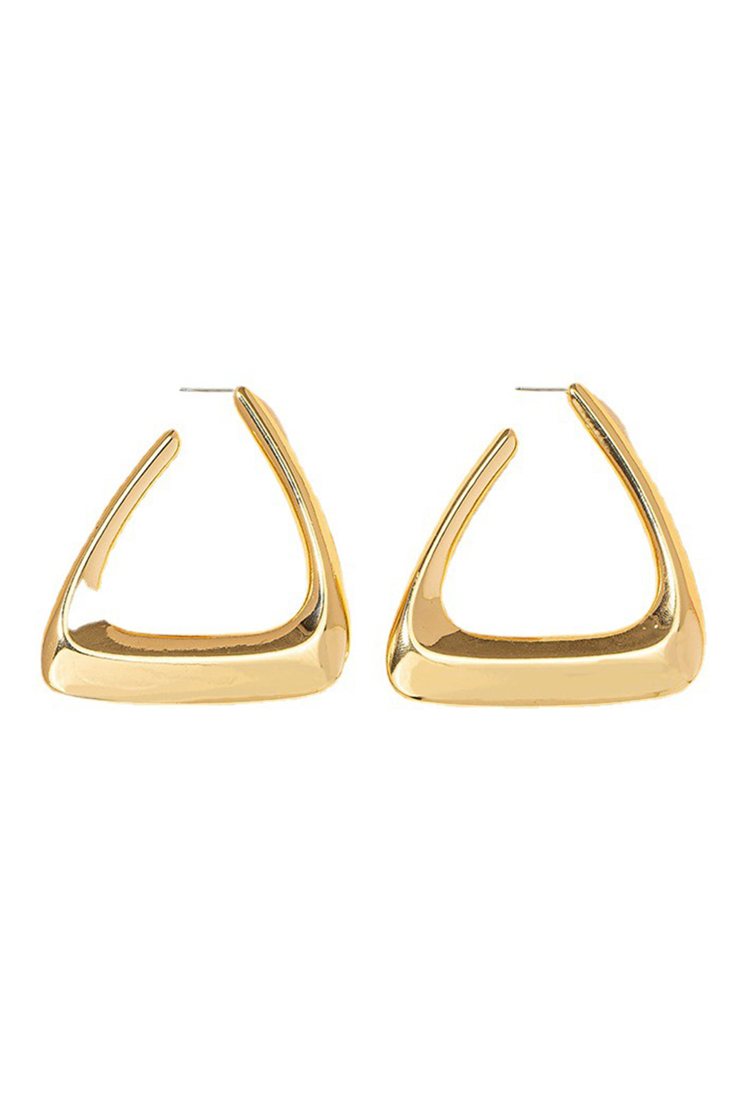 Triangle Hoop Earrings