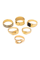 Set Of 6-pcs Rings