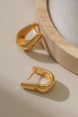 U-shape Metal Earrings