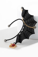 Gothic Spider Web Shaped Ear Cuff