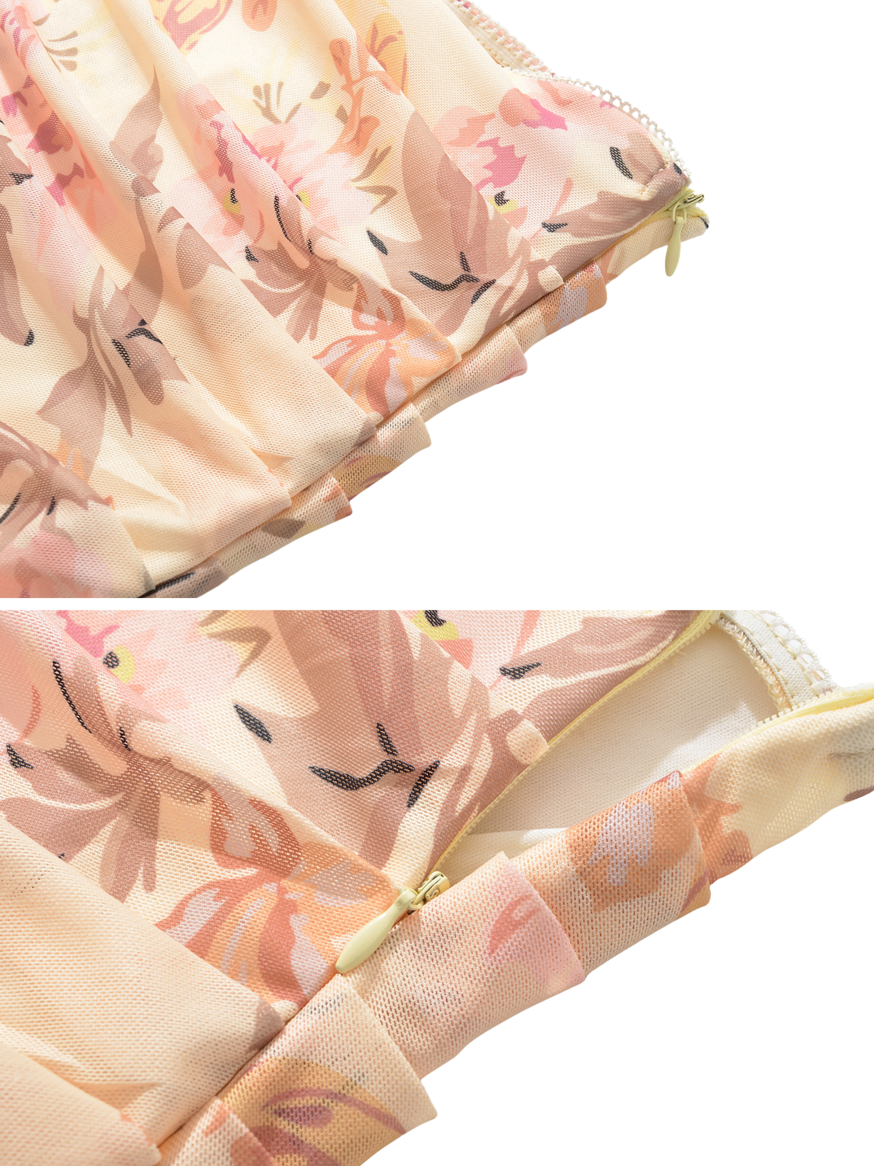 Anessa Floral Corset Top & Skirt Set