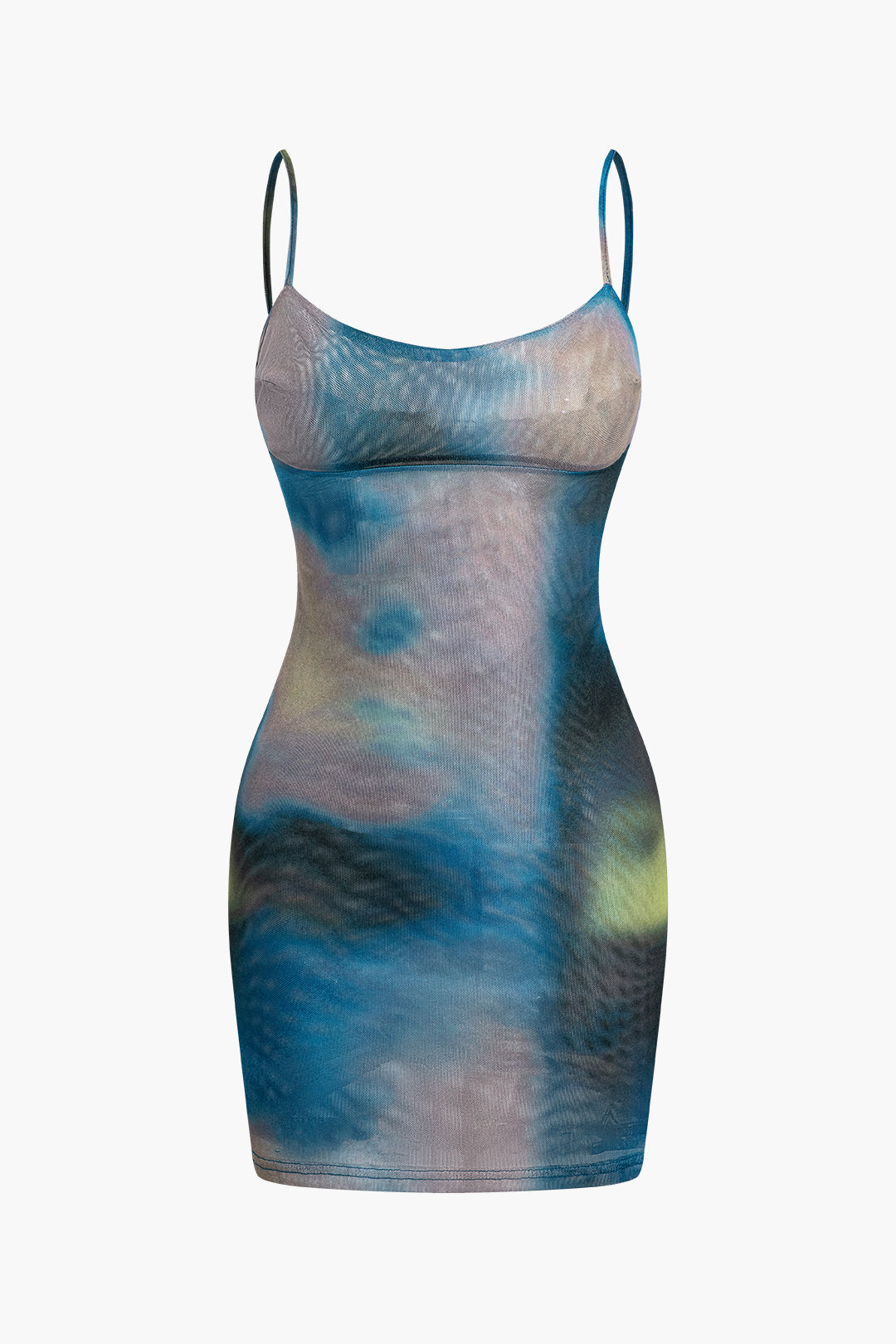 Ombre Mesh Cami Mini Dress