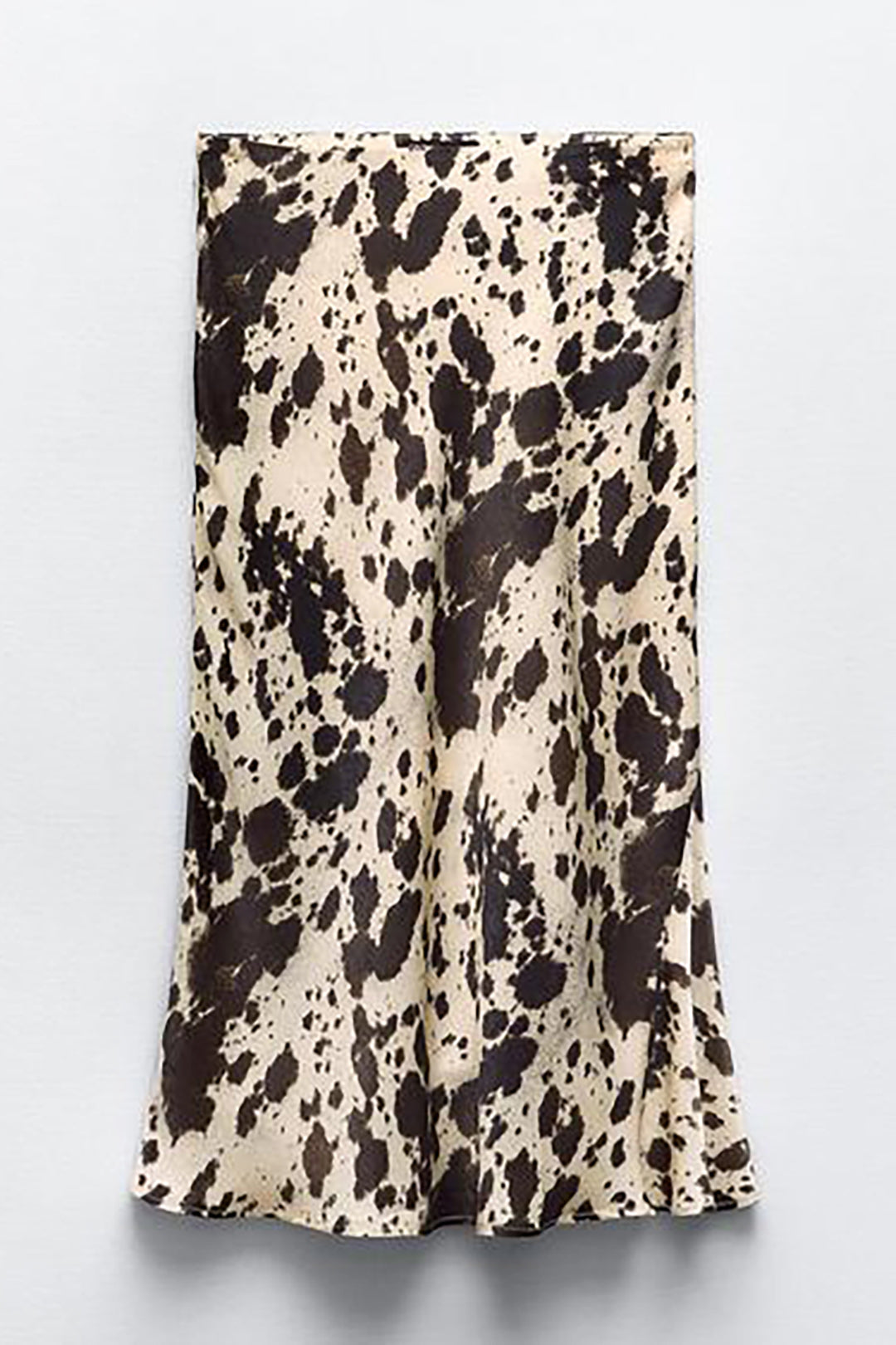 Leopard Print Midi Skirt