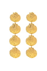 Four-shell Drop Earrings