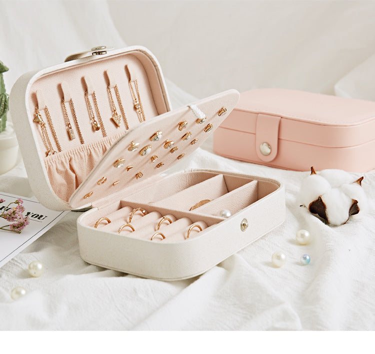 Portable Travel Mini Jewelry Box