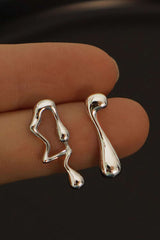 Asymmetric Water Drop Shaped Earrings