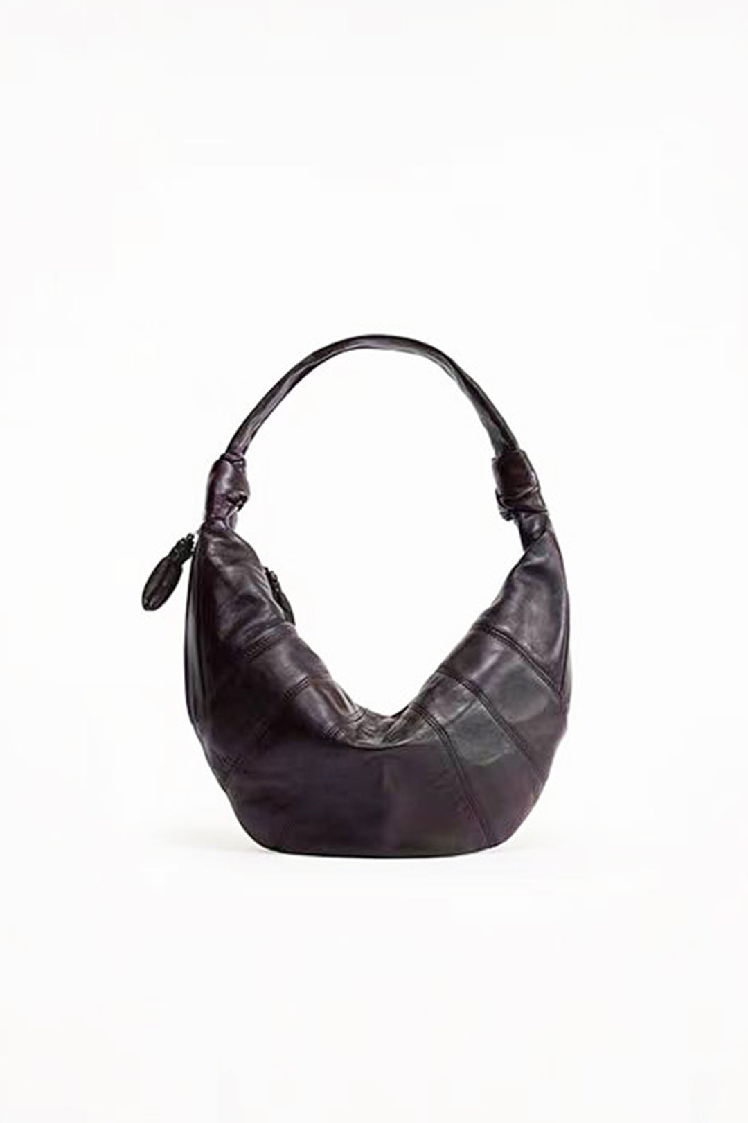 PU Horn-shaped Cross-body Bag