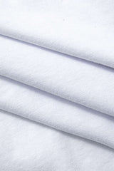 GOD'S FAVORITE Letter Knot Front Long Sleeve Crop Top