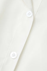 Solid Button Up Long Sleeve Shirt