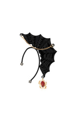 Gothic Spider Web Shaped Ear Cuff