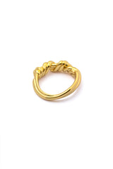 Metal Twisted Ring