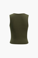 Cut Out Tank Top