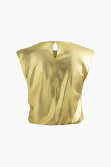 Metallic Effect Tank Top