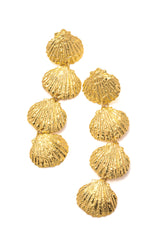 Four-shell Drop Earrings