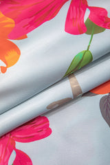 Floral Print Mini Skirt