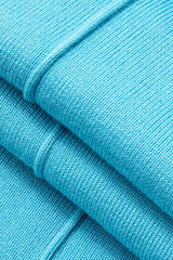 Round Neck Bell Sleeve Seam Detail Knit Maxi Dress