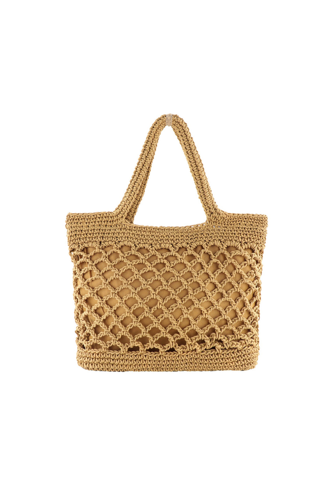 Braided Square Tote Bag