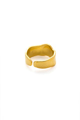 Hammered Cuff Ring