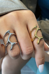 Irregular Geometric Shape Ring