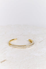 18k Gold Plated Desire Crystals Bracelet Gold