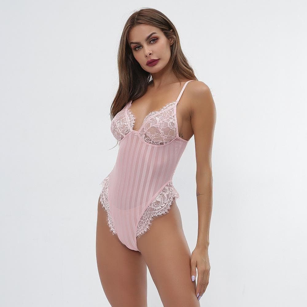 lace nightwear bodysuit