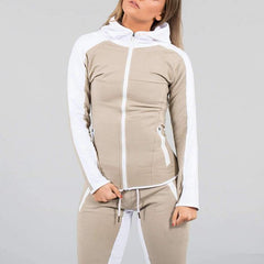 cotton spandex hoodie