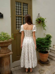 Eleanor Vintage Floral Midi Dress