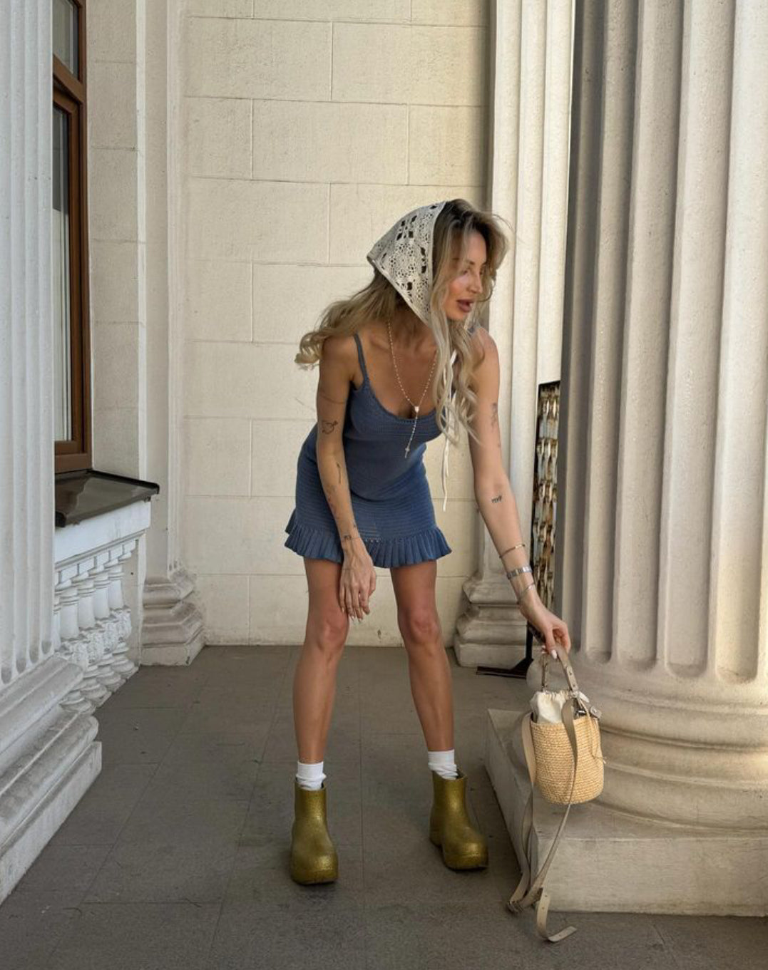Delana Knit Mini Dress
