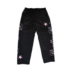 Black Born a Brat Hoodie And Jogger's Set