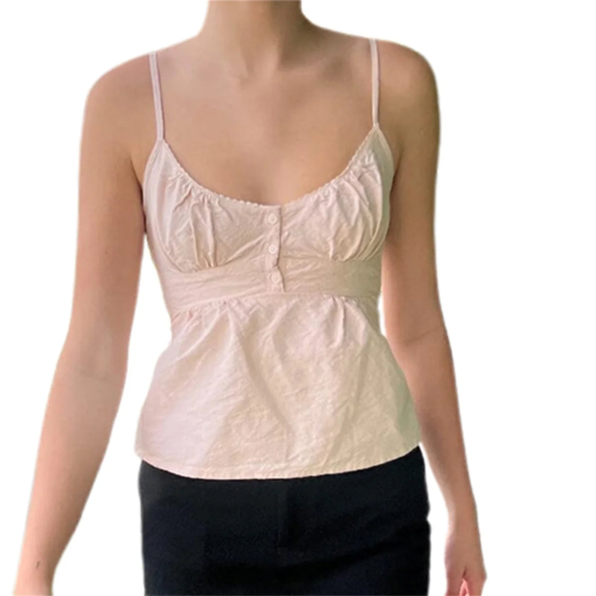 Printed Babydoll Cami Top