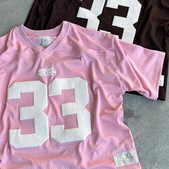 33 Graphic Jersey Quick Dry Breathable Mesh T-shirt