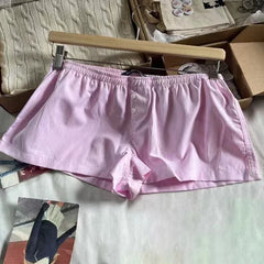 Cotton Elastic Women's Boxer Shorts
