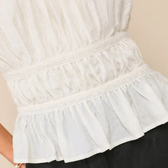 Halter Ruched Top
