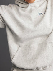 Grey Health and Wellness Club Graphic Hoodie