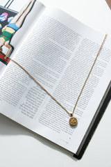 18K Gold Plated Royal Fern Necklace