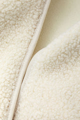 Fleece Hooded Zip Up Coat