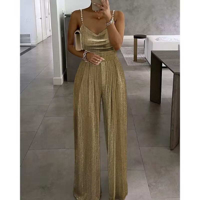 One Shoulder Jumpsuit