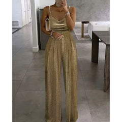 One Shoulder Jumpsuit