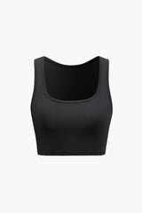 U-neck Cami Top And Cut Out Maxi Skirt Set