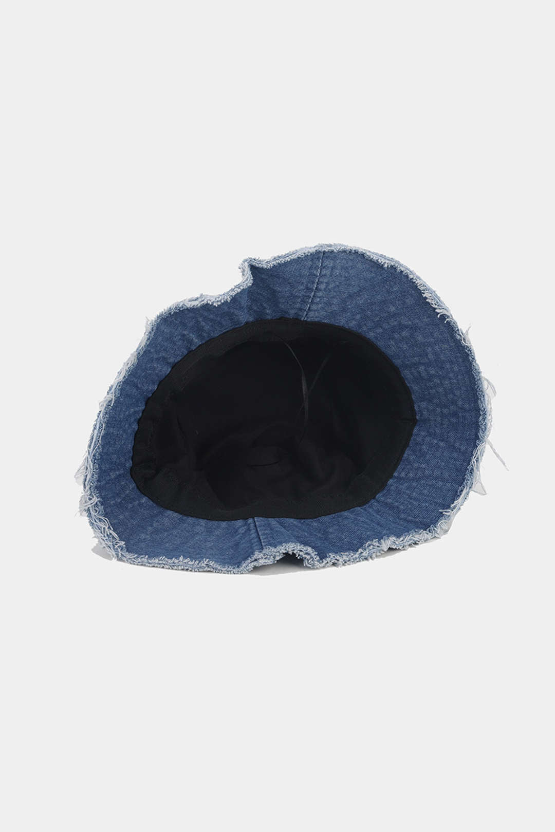 Frayed Edge Denim Bucket Hat