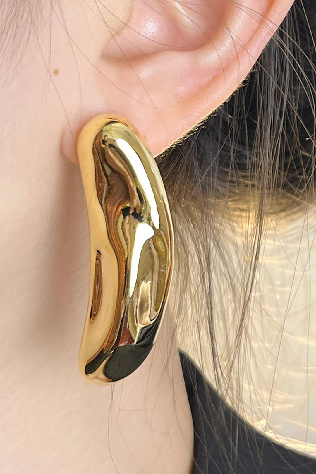 Asymmetric Metal Earrings