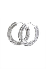 Coil Hoop Earrings