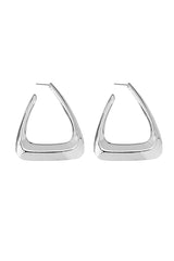 Triangle Hoop Earrings