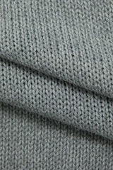 Solid Long Sleeve Knit Cardigan